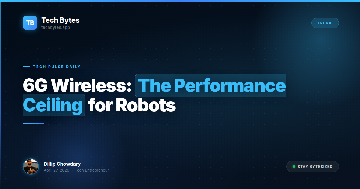 Robotics and 6G